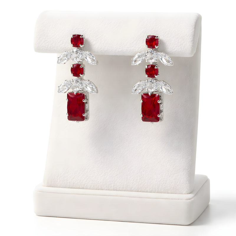NNET002 ZYN Rectangular Tear Tops Silver Plated