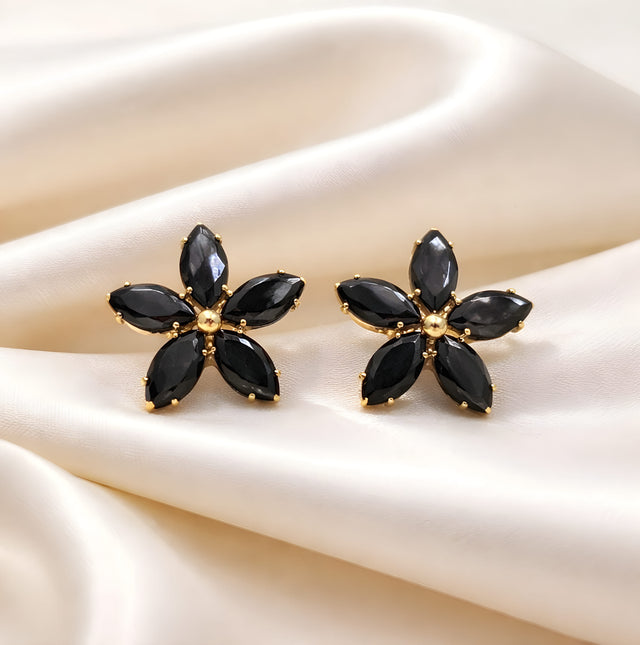 NNET009 ZYN Flower Ear Tops