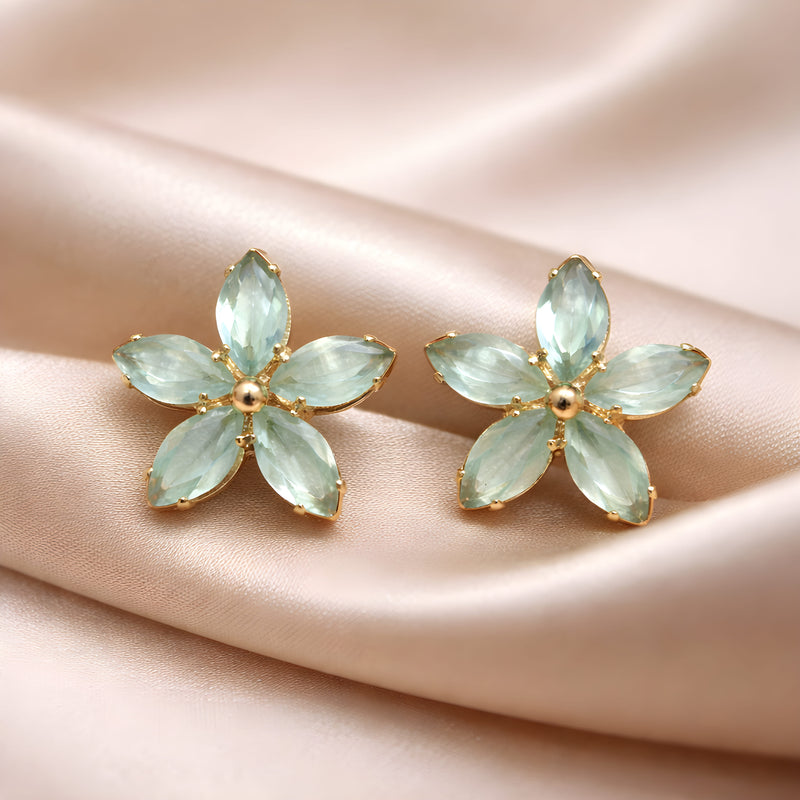 NNET009 ZYN Flower Ear Tops
