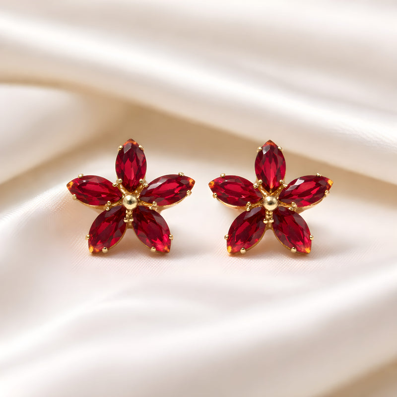 NNET009 ZYN Flower Ear Tops