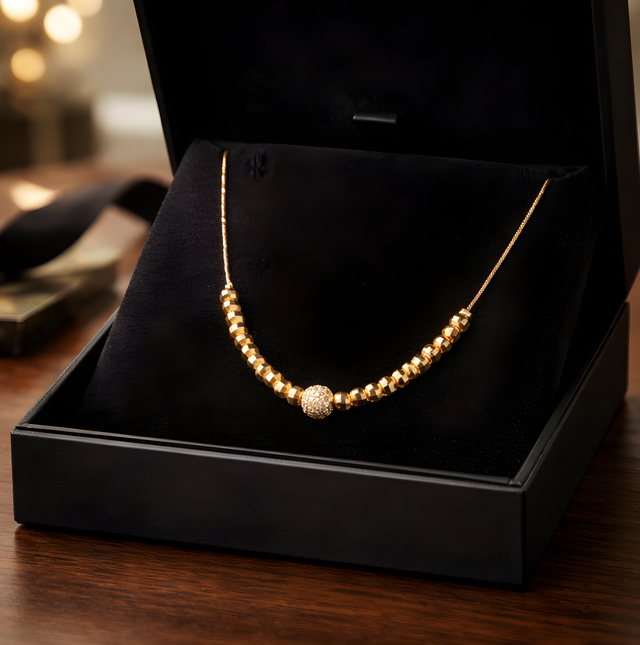 NNPN006 ZYN Royal Beaded Crystal Necklace