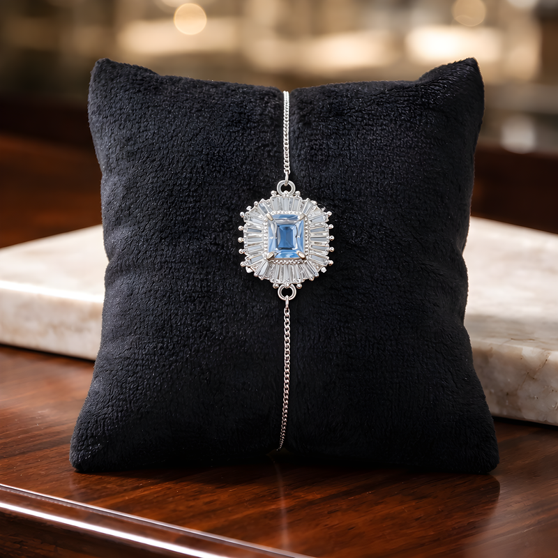 NNCB003 ZYN Royal Crystal Sunburst Bracelet