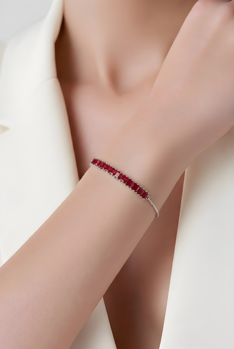NNCB007 ZYN Elegant Crystal Bar Bracelet