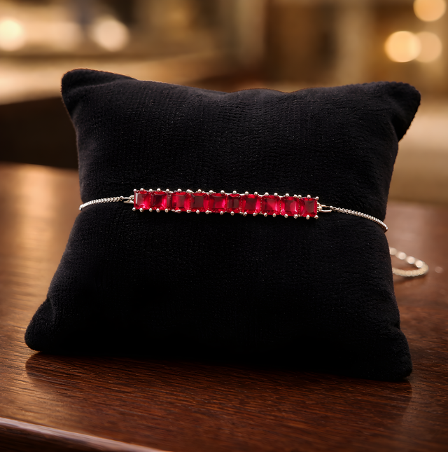 NNCB007 ZYN Elegant Crystal Bar Bracelet