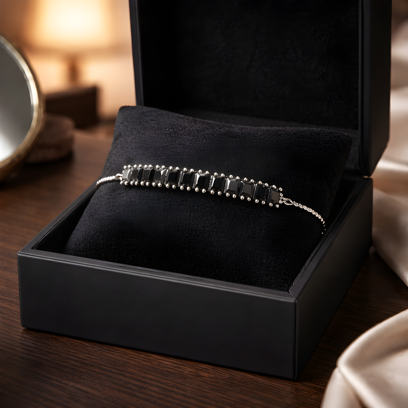 NNCB007 ZYN Elegant Crystal Bar Bracelet