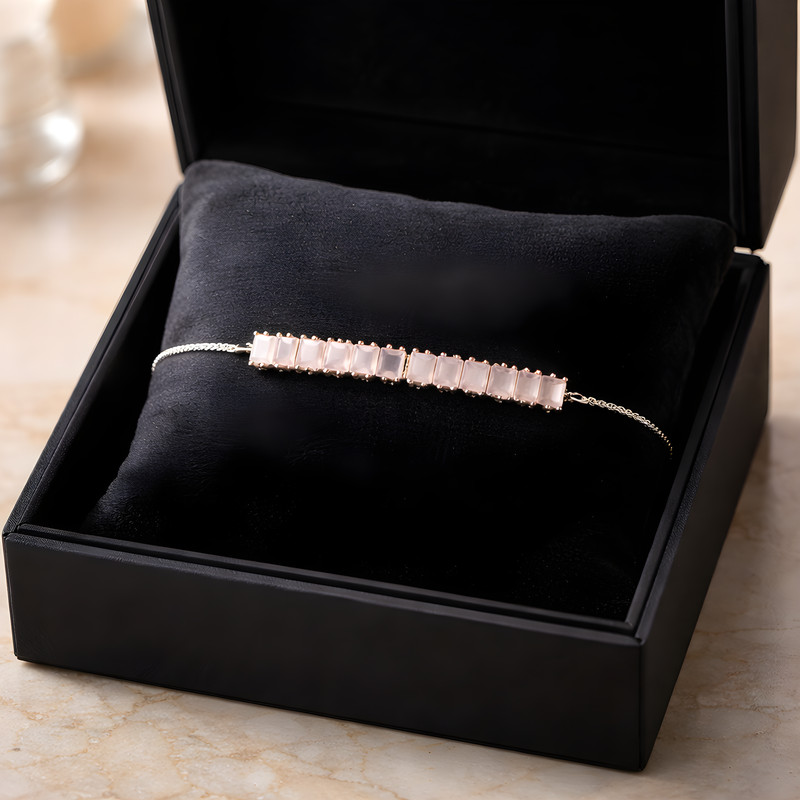 NNCB007 ZYN Elegant Crystal Bar Bracelet
