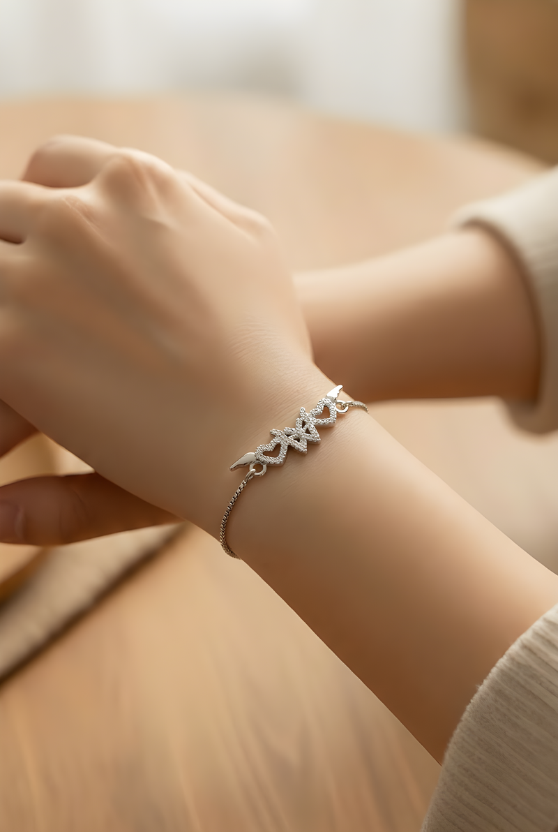 NNCB010 ZYN Endless Love Crystal Bracelet