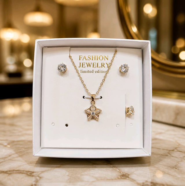 NNGB001 ZYN Star Pendant Gift Box Set