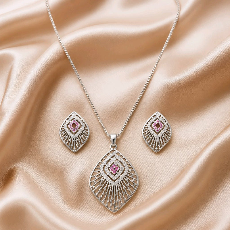 NNPS001 ZYN Royal Radiance Pendant Set