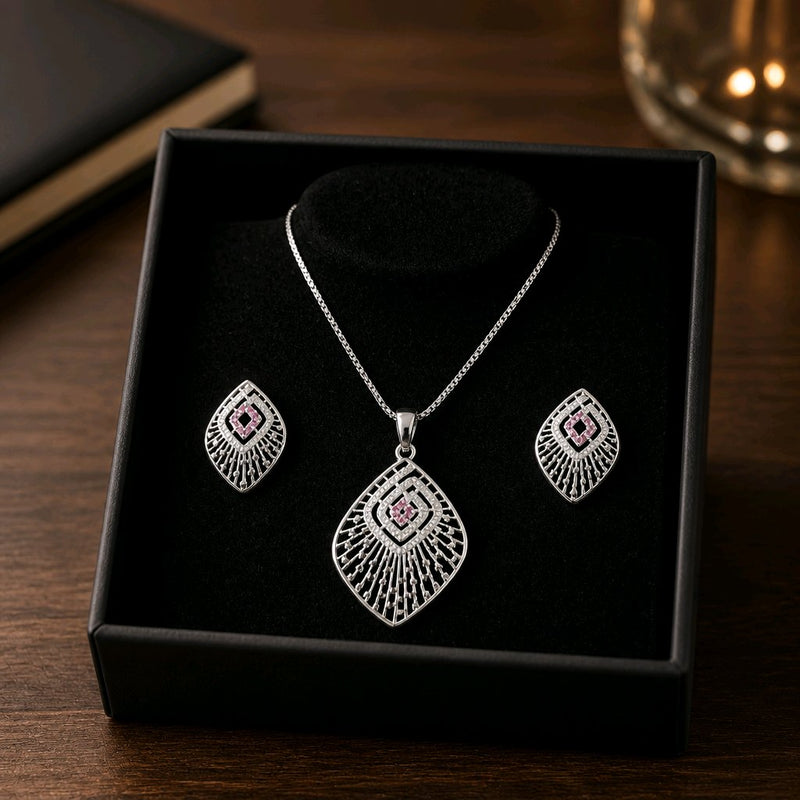 NNPS001 ZYN Royal Radiance Pendant Set