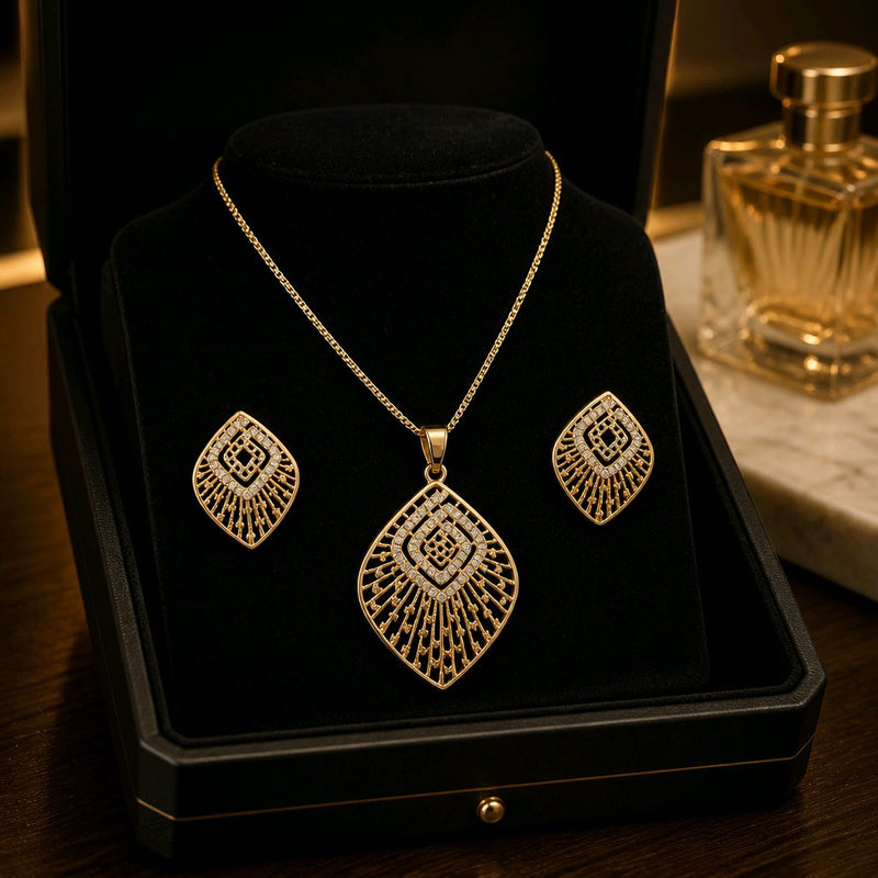 NNPS001 ZYN Royal Radiance Pendant Set