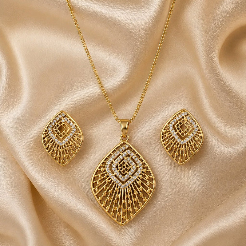NNPS001 ZYN Royal Radiance Pendant Set