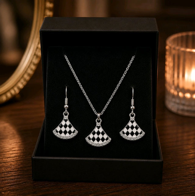 NNPS005 ZYN Monochrome Fan Pendant Set