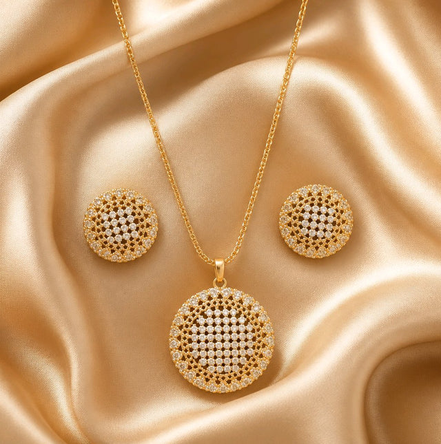 NNPS014 – ZYN Celestial Spark Pendant Set