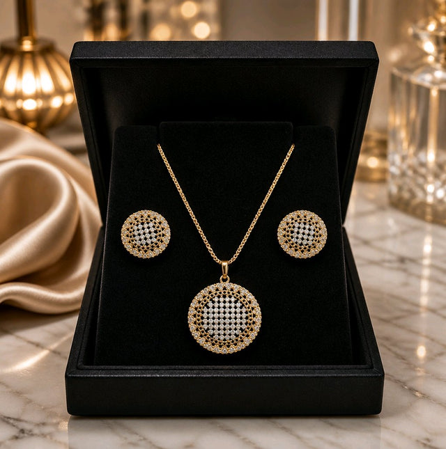 NNPS014 – ZYN Celestial Spark Pendant Set