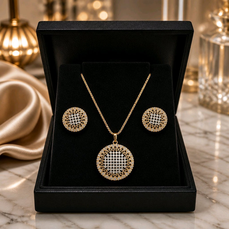 NNPS014 – ZYN Celestial Spark Pendant Set