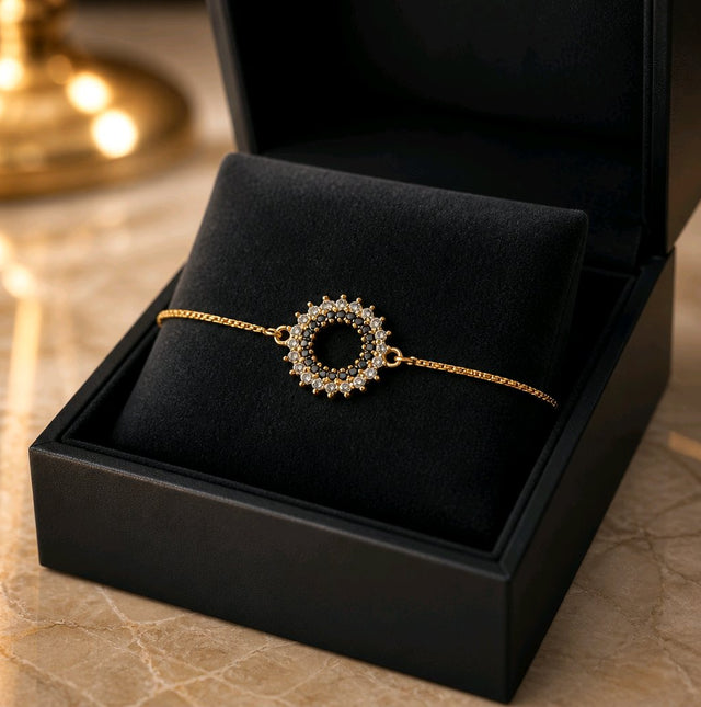 NNCB024 – ZYN Evil Eye Crystal Bracelet