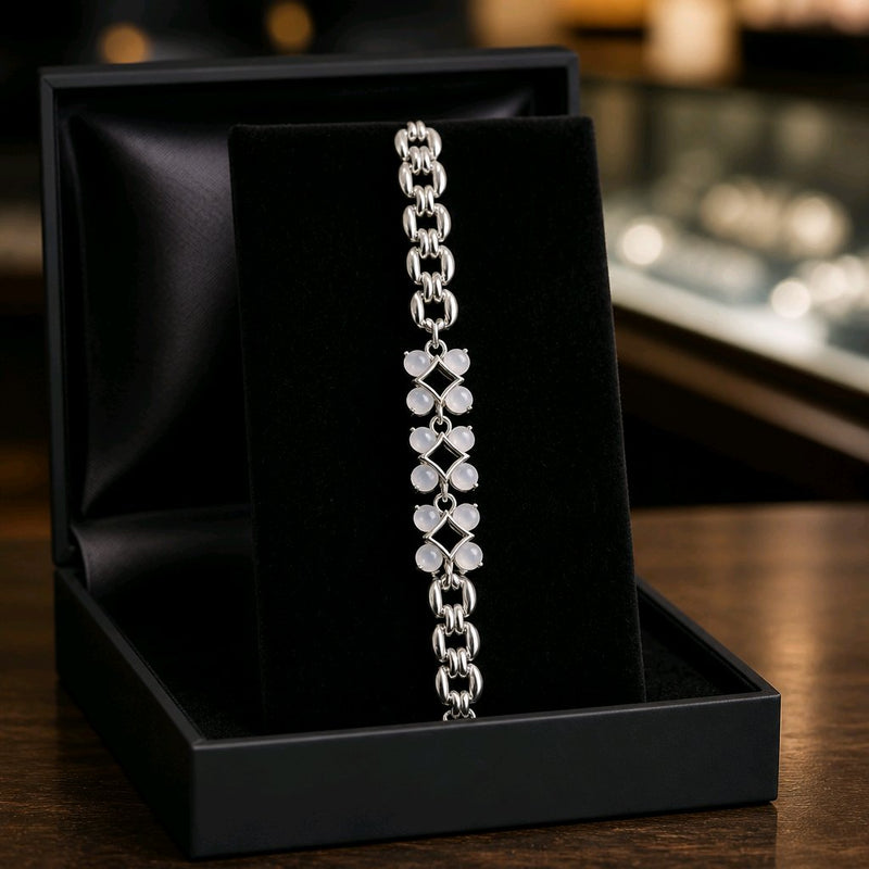 NNCB025 – ZYN Pearl Blossom Bracelet