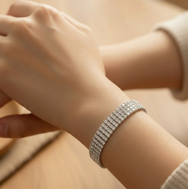 NNCB026 – ZYN Luxe Crystal Tennis Bracelet