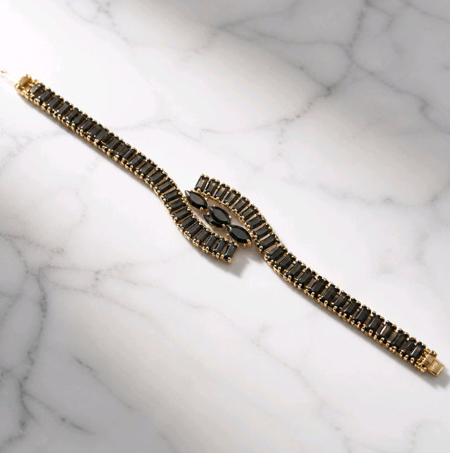 NNCB027 – ZYN Midnight Marquis Crystal Bracelet