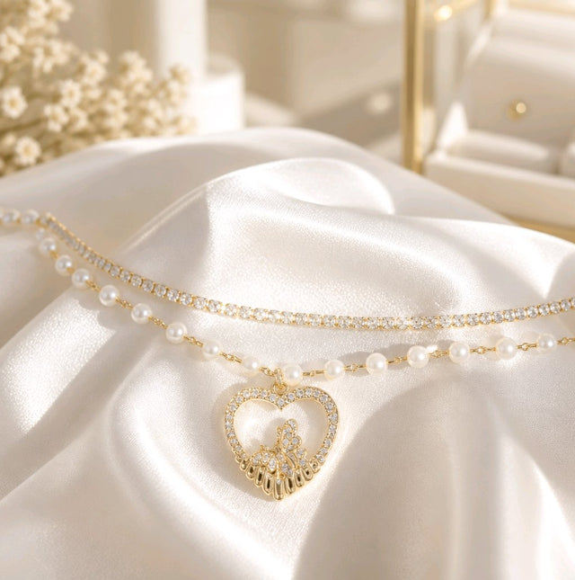 NNCB034 – ZYN Crystal Butterfly Heart Bracelet