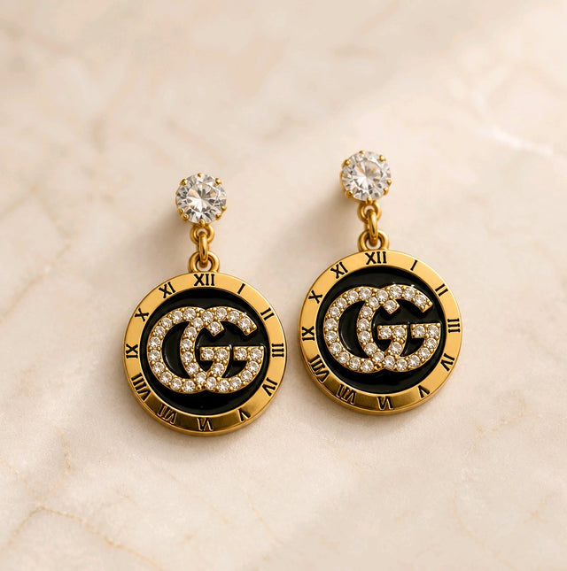 NNED064 – ZYN Roman Luxe Drop Earrings