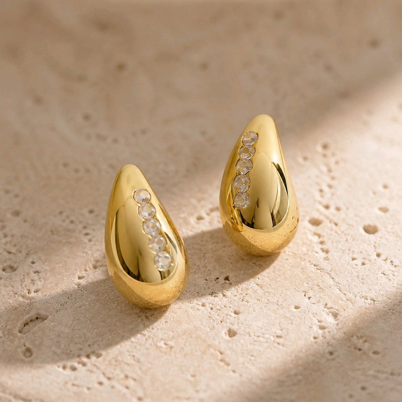 NNET031 – ZYN Crystal Teardrop Ear Tops