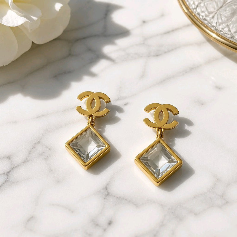NNED074 – ZYN Crystal Drop Earrings