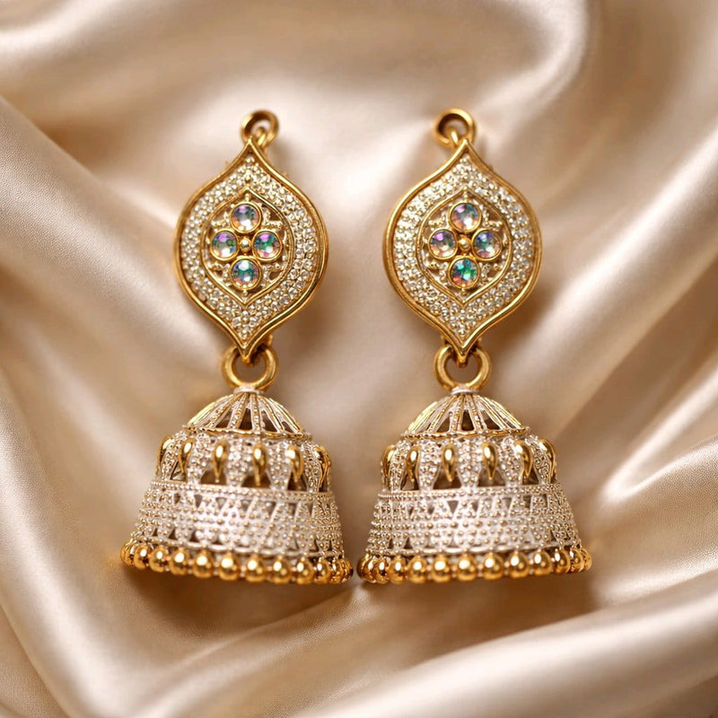 NNCJ013 ZYN Royal Tear Jhumki