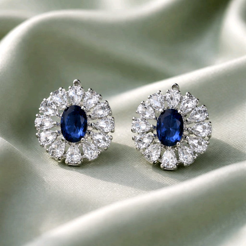 NNET013 Tear Oval Ear Tops