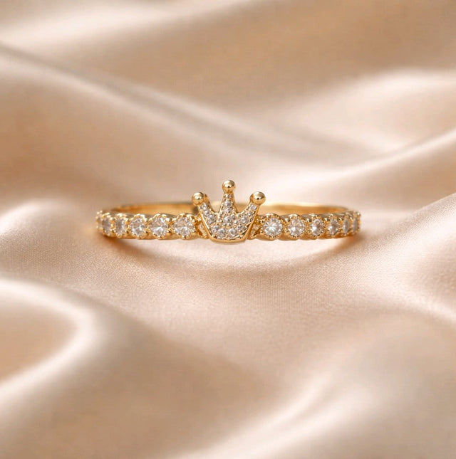 NNGR015 ZYN Crown Adjustable Ring