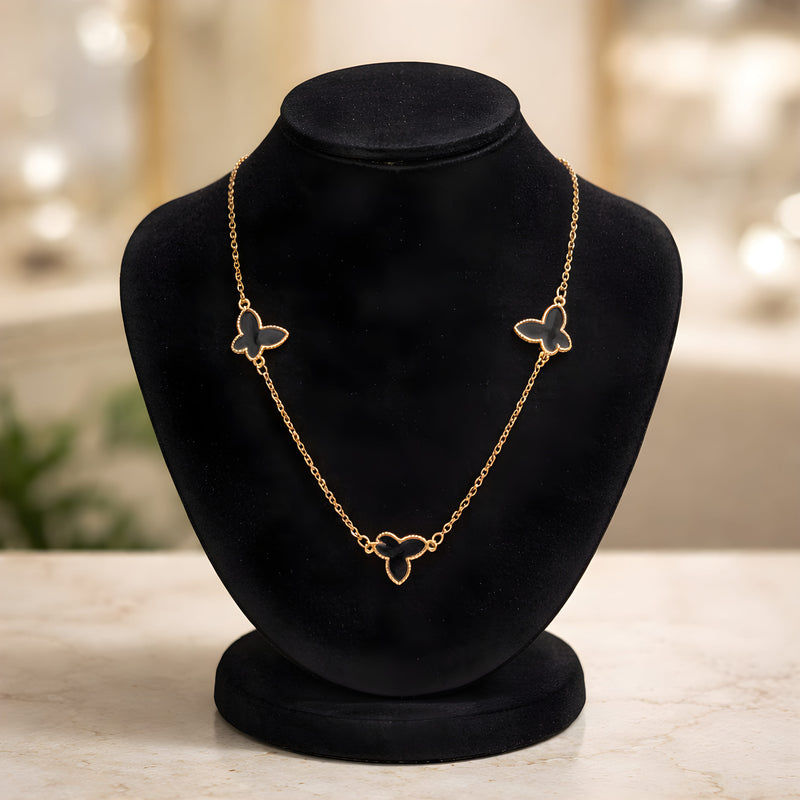 NNPN001 ZYN Butterfly Necklace/Locket
